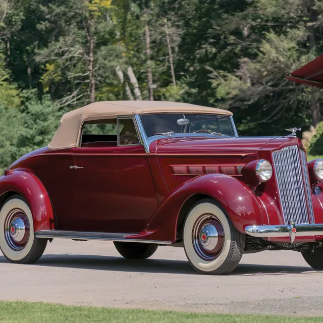 1937 Packard Six Convertible Coupe | Hershey 2015 | RM Sotheby's