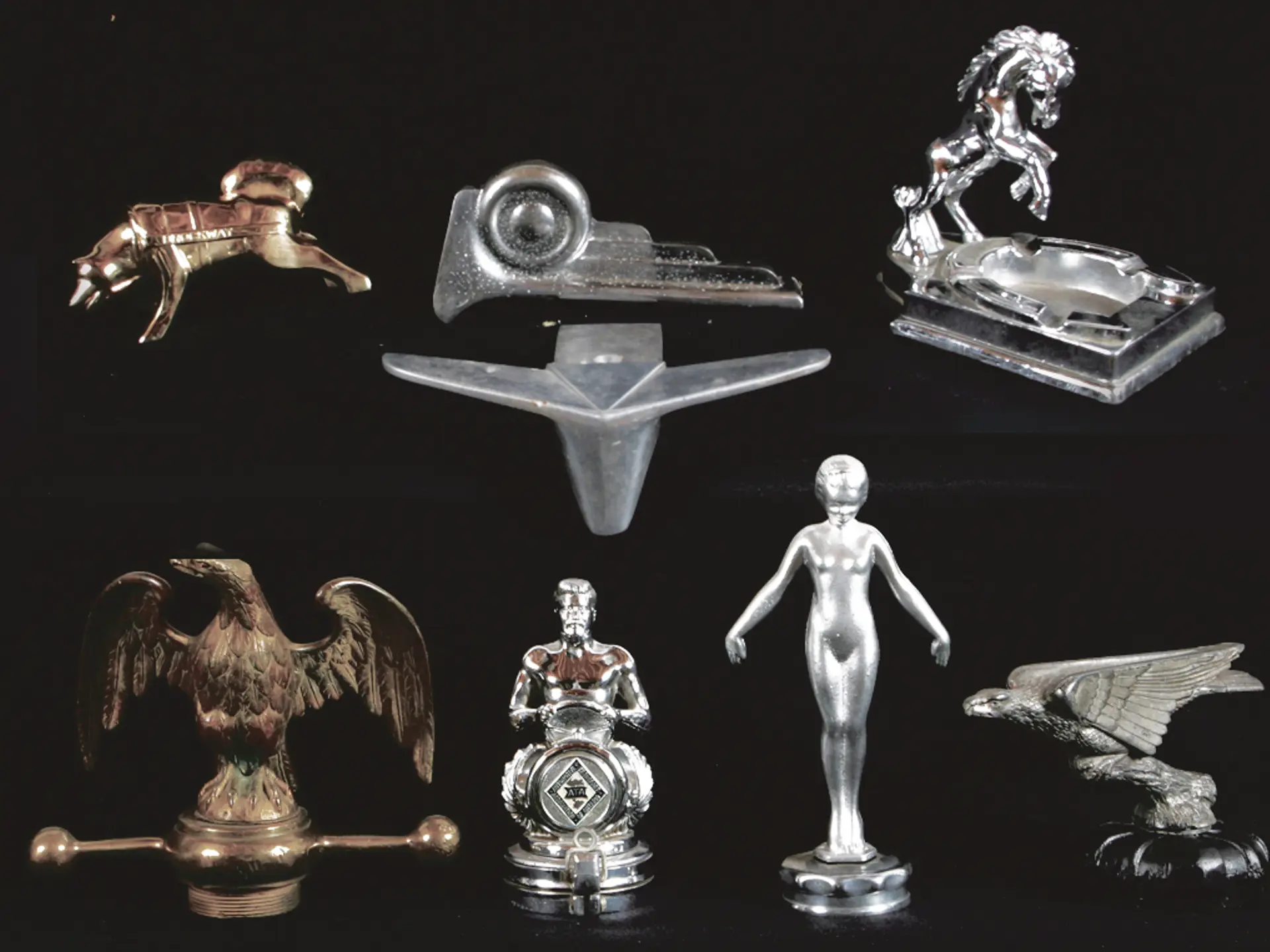 ASSORTED RADIATOR CAPS | Private Collection of Tom & Marlene Stackhouse ...