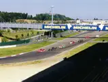 Chassis 23 captured in 3rd place after the start of the 1999 Nürburgring round of the SportsRacing World Cup.