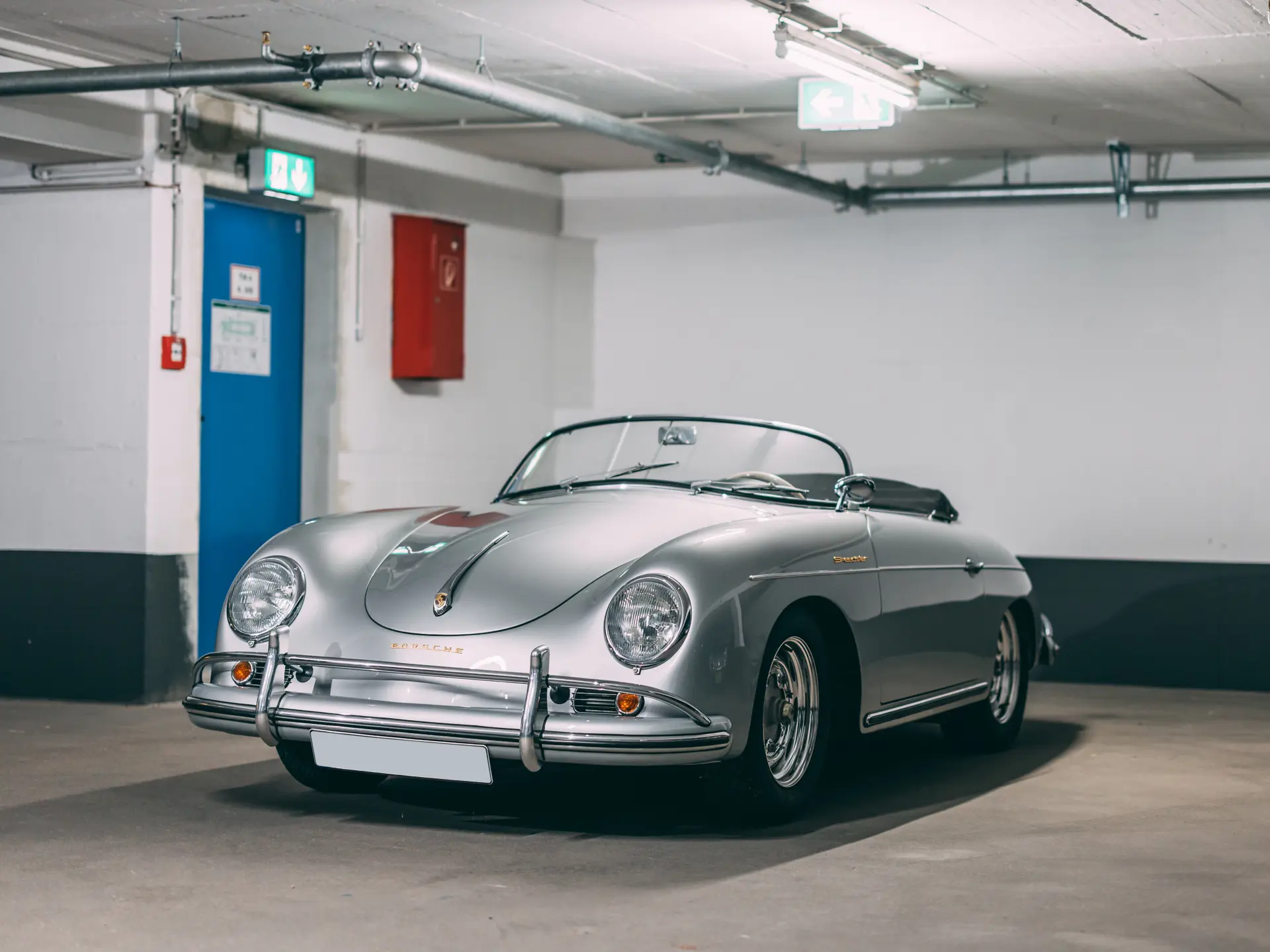 1957 Porsche 356 A Carrera 1500 GS Speedster by Reutter