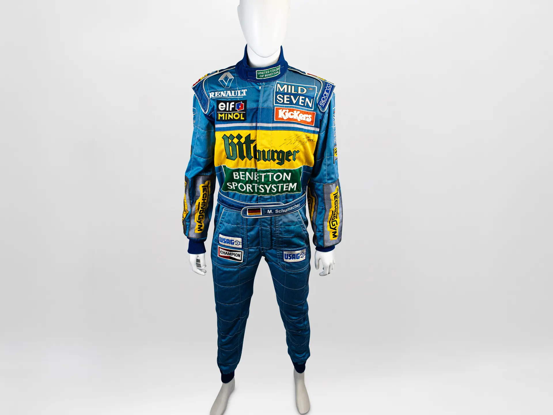 Benetton Formula 1 ジャケット　ブルゾン　レッド　レーシング Benetton Formula 1 ジャケット ブルゾン レッド レーシング