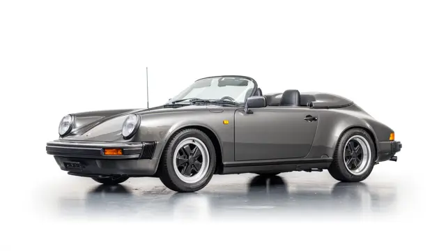 スパーク　Porsche 911 Speedster 1/43 グレー 1989 Porsche 911 Speedster | The Carrera Collection Part 1