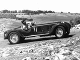 Hugh Gearing and 0312901 competing in the Krugersdorp Hillclimb, South Africa, ca. 1960s.