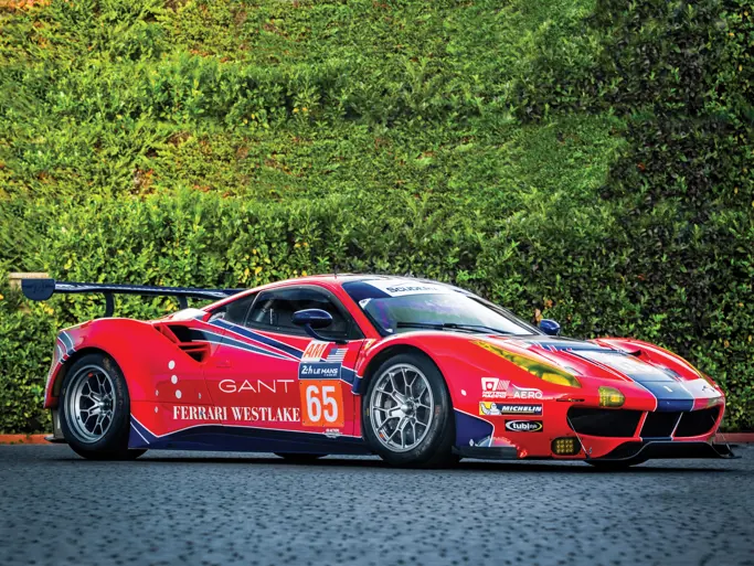 2016 Ferrari 488 GTE Race Car: market value and price history