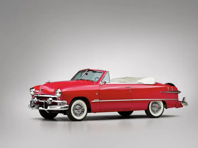 Ford Custom Deluxe Convertible: auction results and sold prices