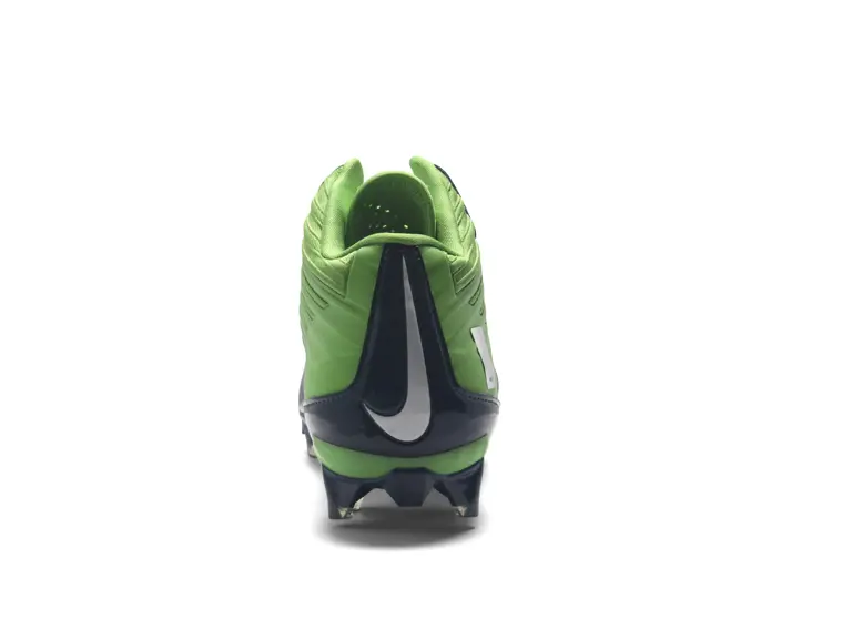 Nike Vapor Speed 3/4 TD PF Mean Green / Navy Russell Wilson Signed
