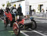The Cadillac has been enjoyed on every London to Brighton Veteran Car Run since 2015. Here, it is pictured finishing the run in 2021.