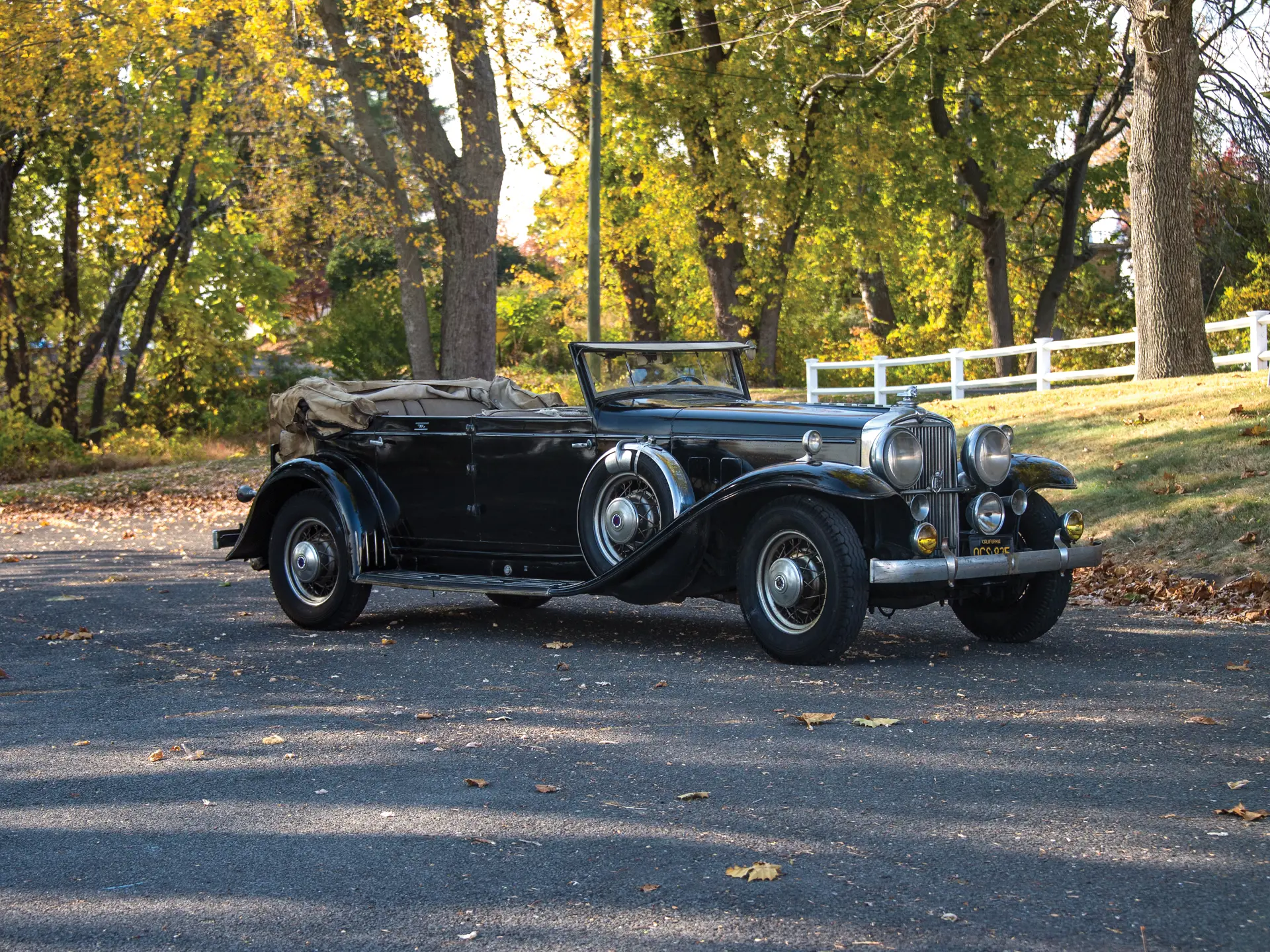 1932 Stutz DV32 Convertible Sedan by LeBaron | Arizona 2014 | RM