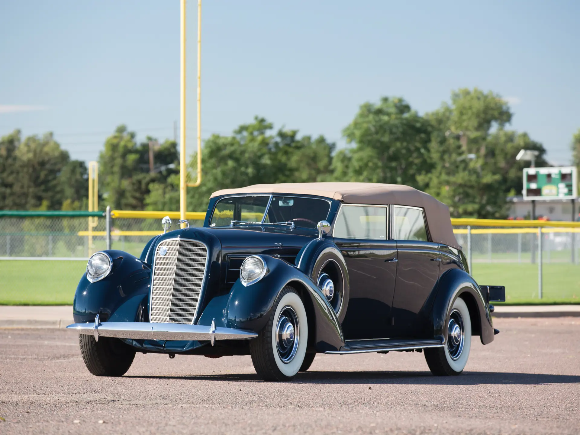 1937 Lincoln Model K Convertible Sedan by LeBaron | Hershey 2014