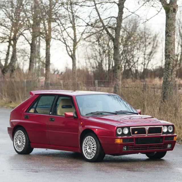 Lancia Delta HF Integrale Evo 2 1:18 赤 Kyosho 1:18 scale Lancia Delta HF integrale Evozione II/EVO2