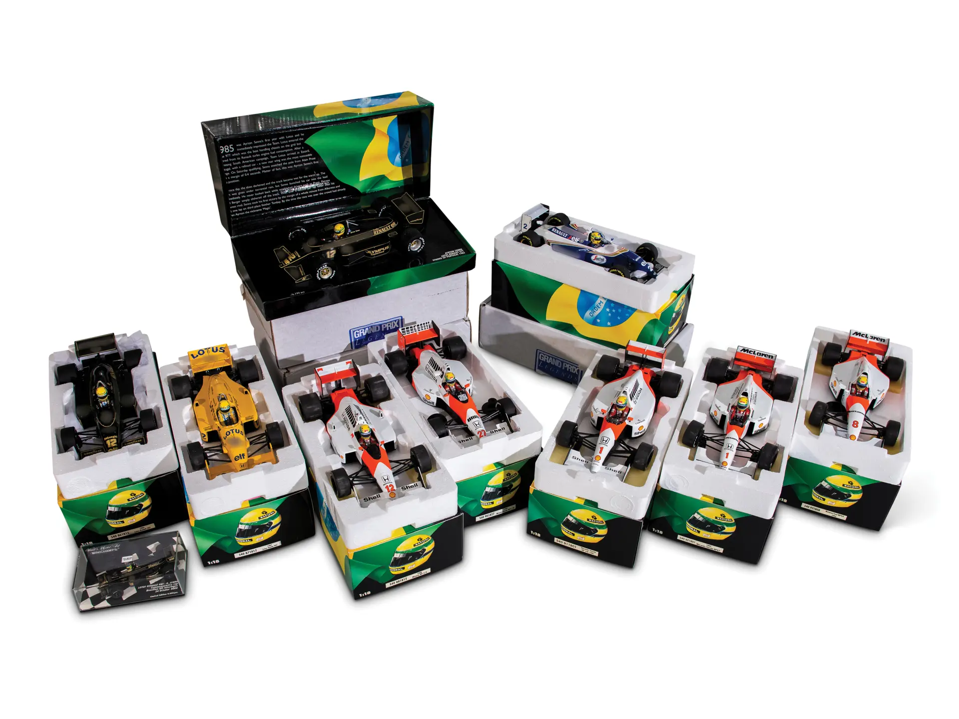 Ayrton Senna Racing Car Collection | Online Only: Formula 1 Memorabilia |  RM Sotheby's