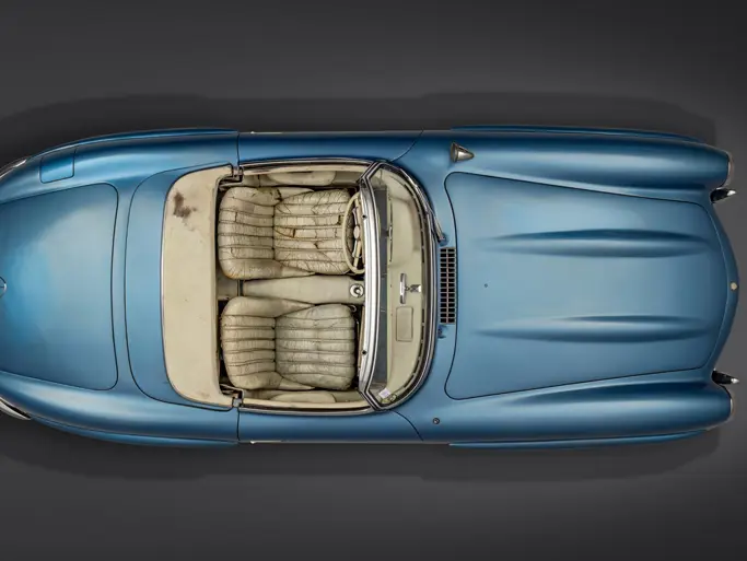 Fangios 1958 MercedesBenz 300 SL Roadster offered by RM Sothebys Private Sales