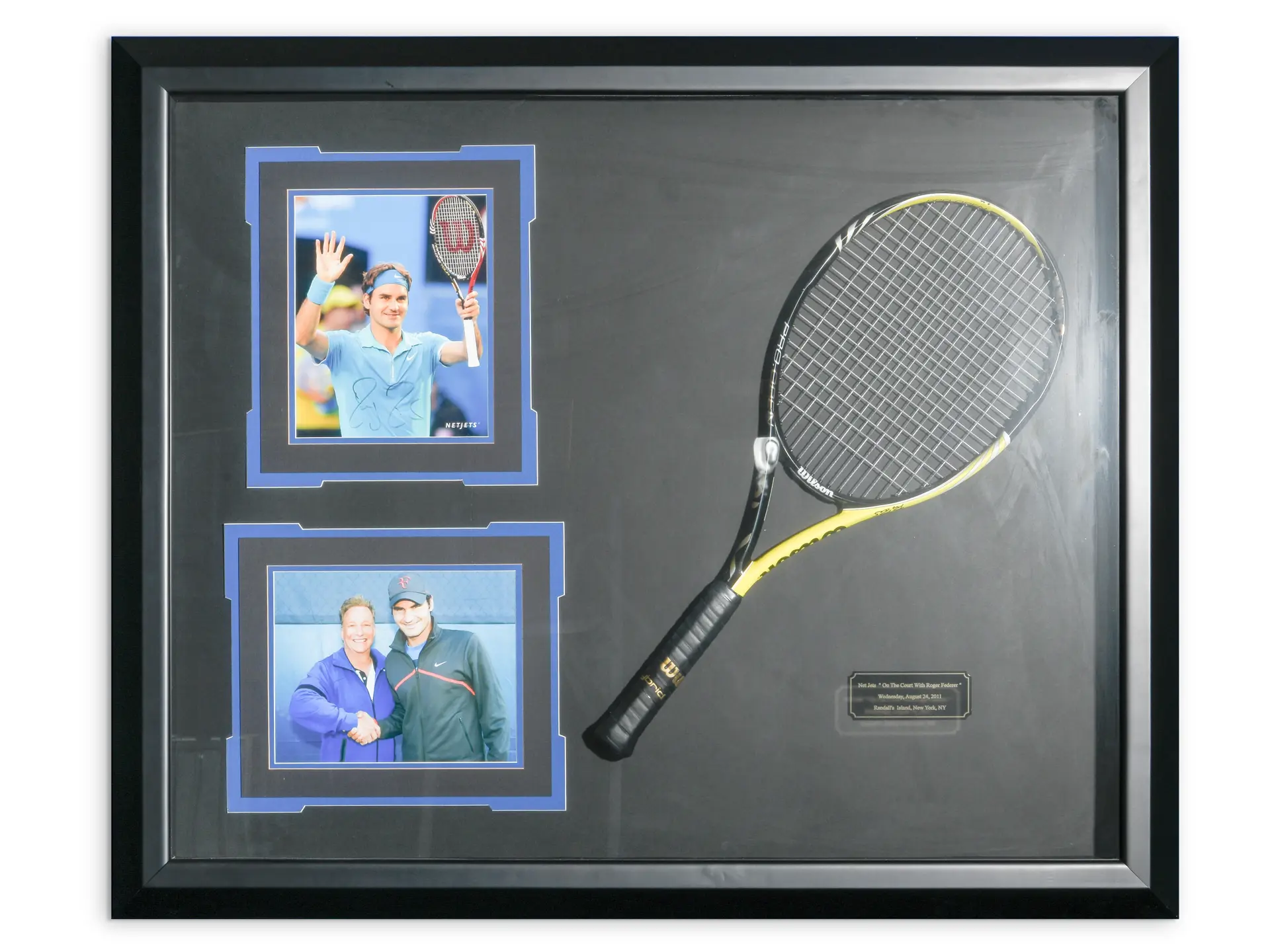 ROGER FEDERER AUTOGRAPH COLLECTION【限定】 Roger Federer Official Hand Signed Uniqlo Autograph Career