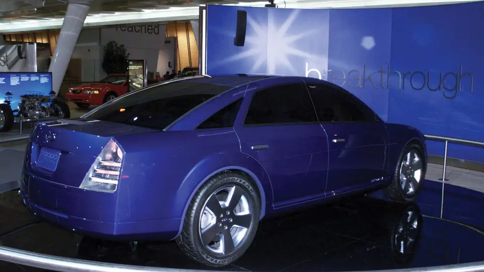 Ford Prodigy concept vehicle. Photo by Sam VarnHagen.