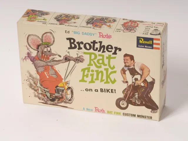 Revell製 Brother Rat Fink on a Bike Revell Brother Rat Fink Full