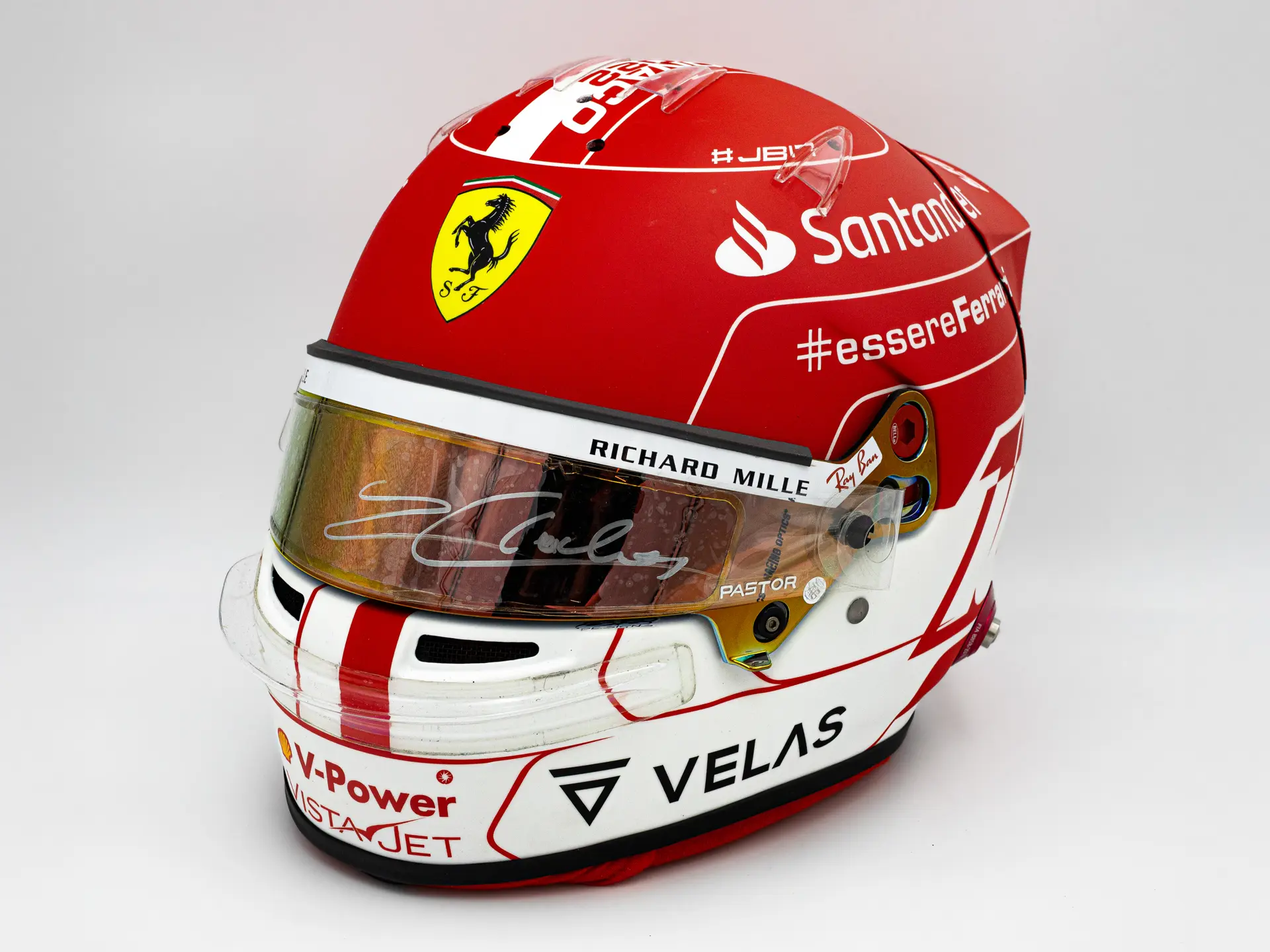 2022 Charles Leclerc Scuderia Ferrari Formula 1 Bell Replica