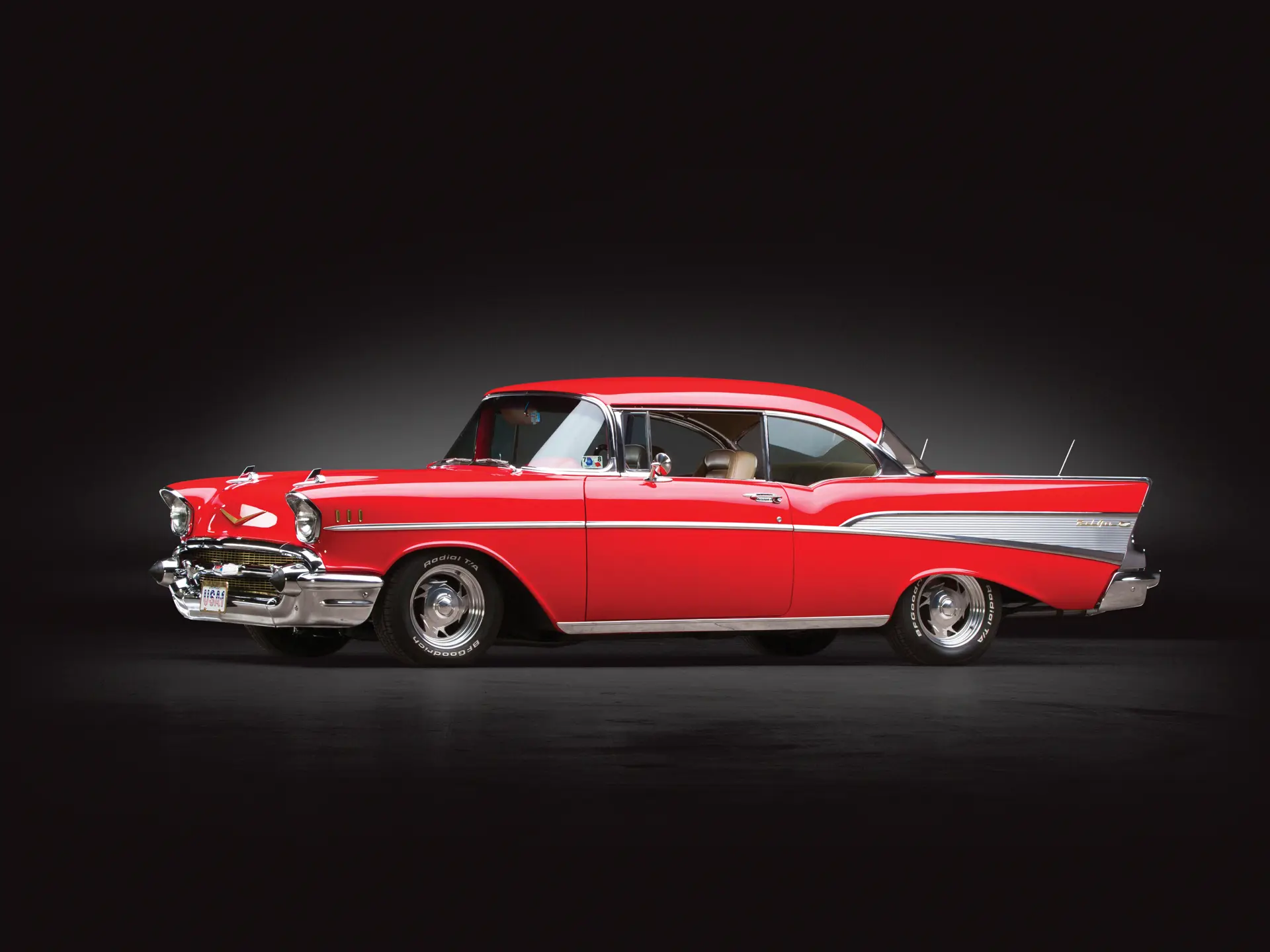 ☆激レア絶版*フランクリンミント*1/24*1957 Chevrolet Bel Air