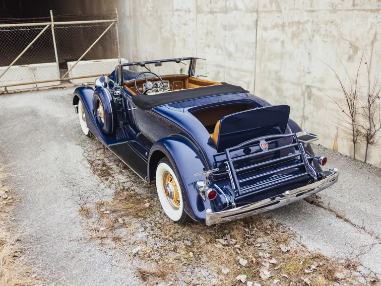 1934 Packard Super Eight Coupe Roadster | Photo: Ted Pieper - @vconceptsllc