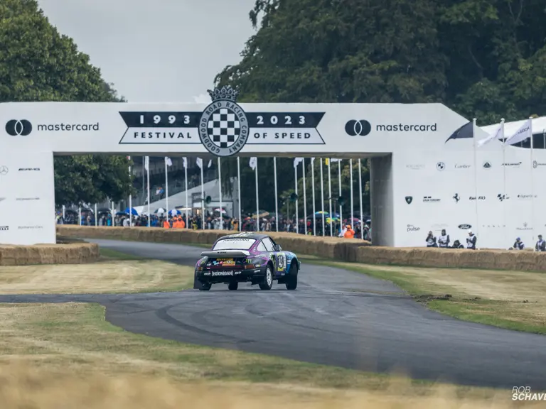 The Porsche 911 SC 'Safari' as seen at the 2023 Goodwood Festival of Speed.