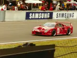 The F40 is pictured competing in the 1996 Nürburgring 4 Hours.