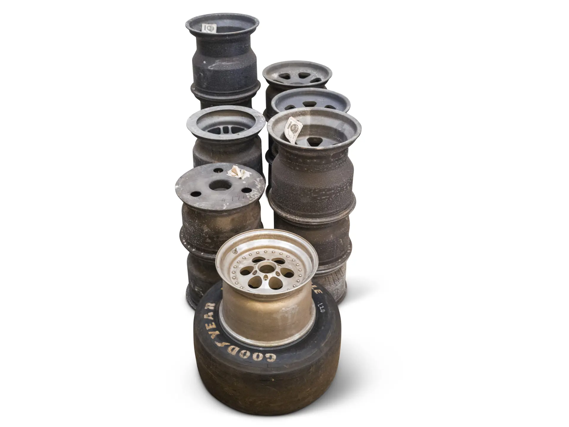 Lot of Indianapolis Racing Car Wheels, ca. 1980s | Auburn Fall 2020 ...