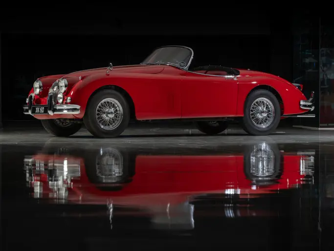 1959 Jaguar XK150 3.4 Roadster: market value and price history