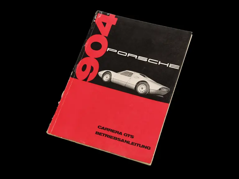 Porsche 904 Carrera GTS Owner's Manual and Sales Brochure | Essen
