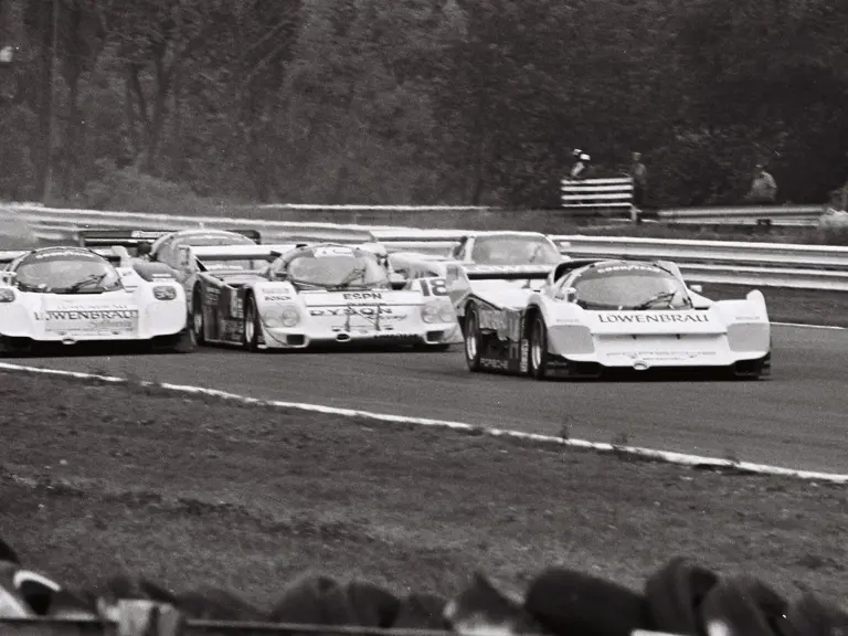 Lime Rock 150 Laps, Price Cobb/James Weaver, qualified 3rd, finished 3rd, 25 May 1987.