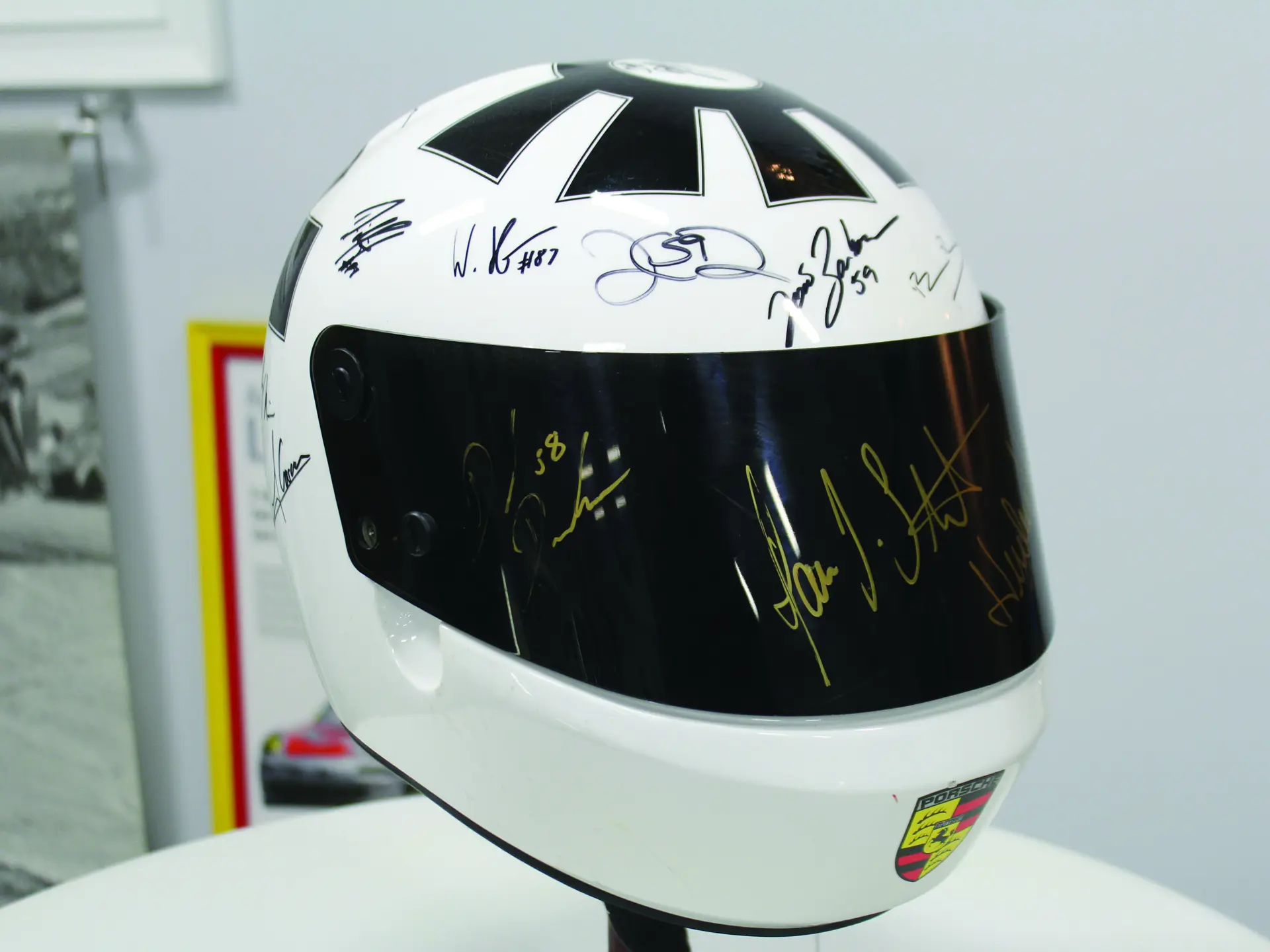 Racing Helmet Signed by driver from 24 Hours of Daytona | Fort ...