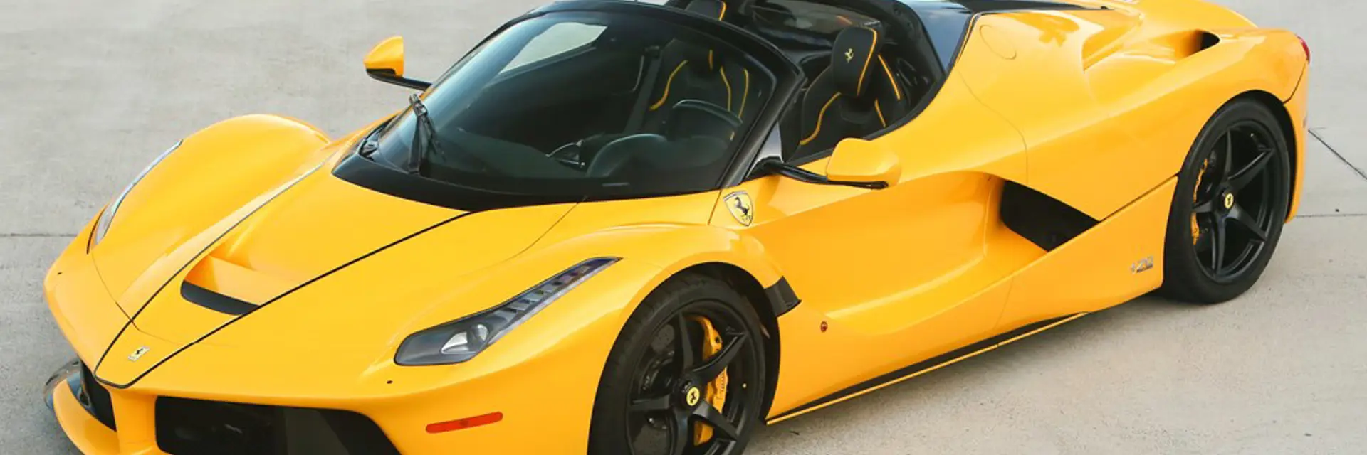 2017 Ferrari LaFerrari Aperta offered in RM Sothebys Palm Beach online auction 2020