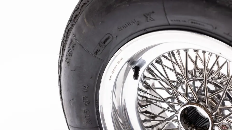 Four Borrani RW 4075 Wheels with Tyres | The Garagista Collection | RM ...