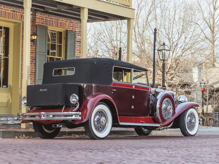 1930 Duesenberg Model J Convertible Sedan | Photo: Ted Pieper - @vconceptsllc