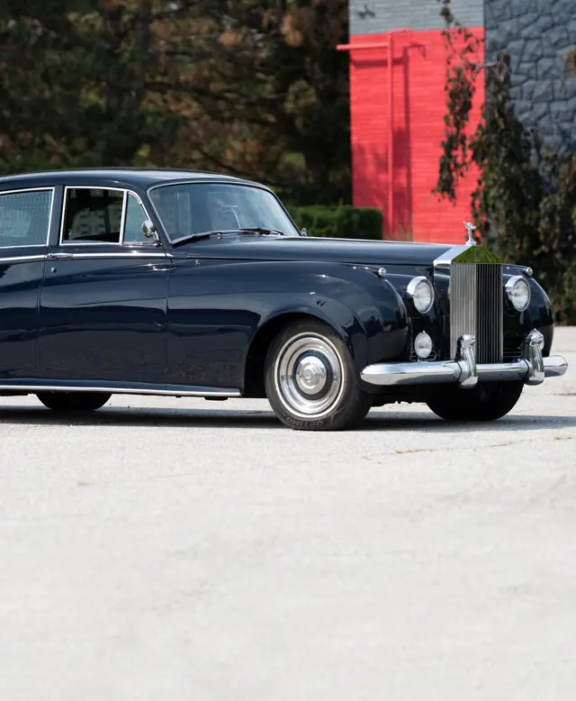 ROLLS ROYCE SILVER CLOUD II 1961 cabriolet ouvert open bleue