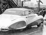 Louis Ritter’s new Cadillac, foreground, and Talbot-Lago make their cross-country road trip from New York to California in 1948.