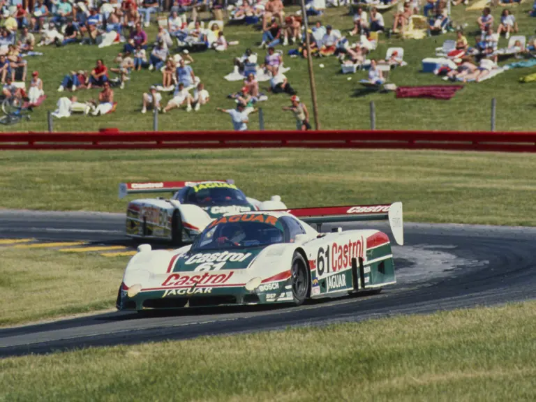 Chassis TWR-J12C-388 took 3rd place at the 1988 Mid-Ohio 500 km.