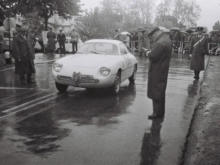 In 1962 the Alfa Romeo entered into the Castell´Arquato-Vernasca hill climb.