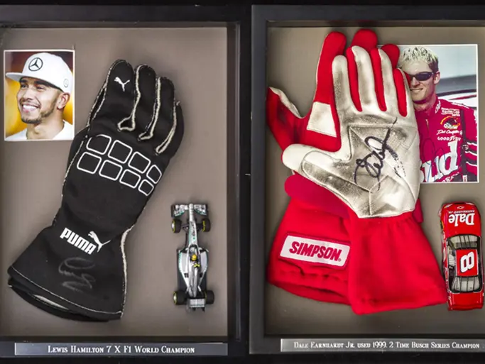 Signed Champions of Motorsport automobilia collection Offered at RM Sothebys Monterey Live Auction 2021