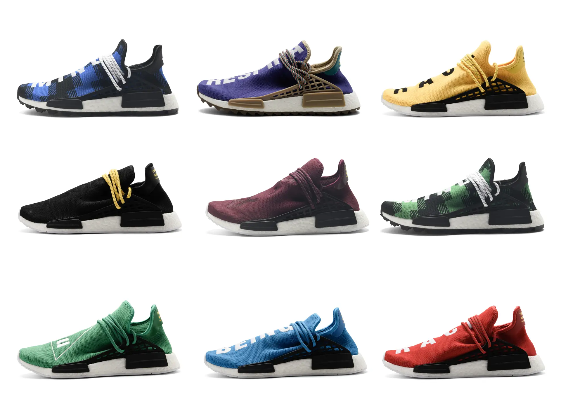 nmd human race sneakers