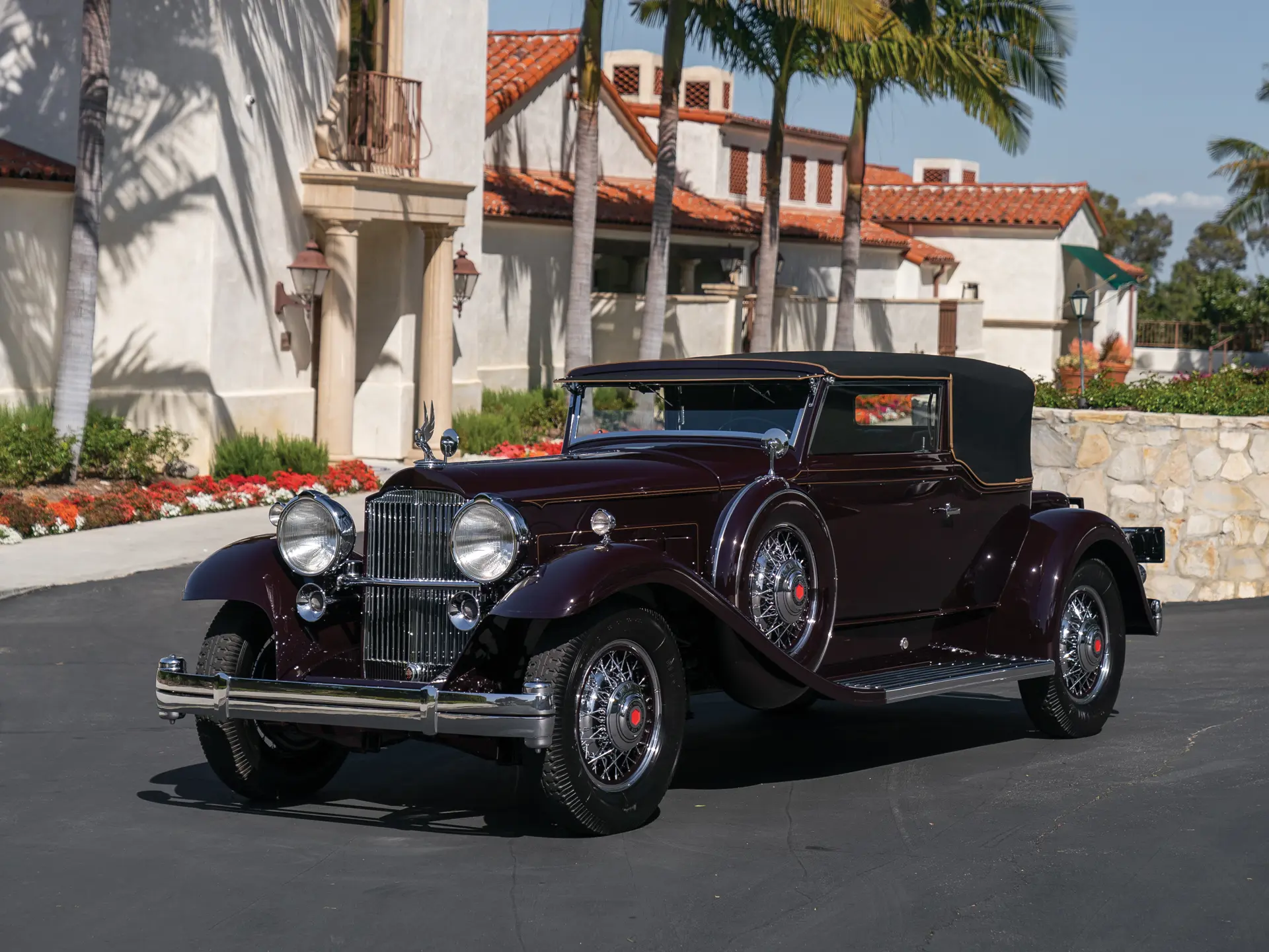 1931 Packard 845 Deluxe Eight Convertible Victoria by