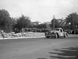 The Jowett en route to victory at the 1951 Rallye Automóvel Internacional de Lisboa.