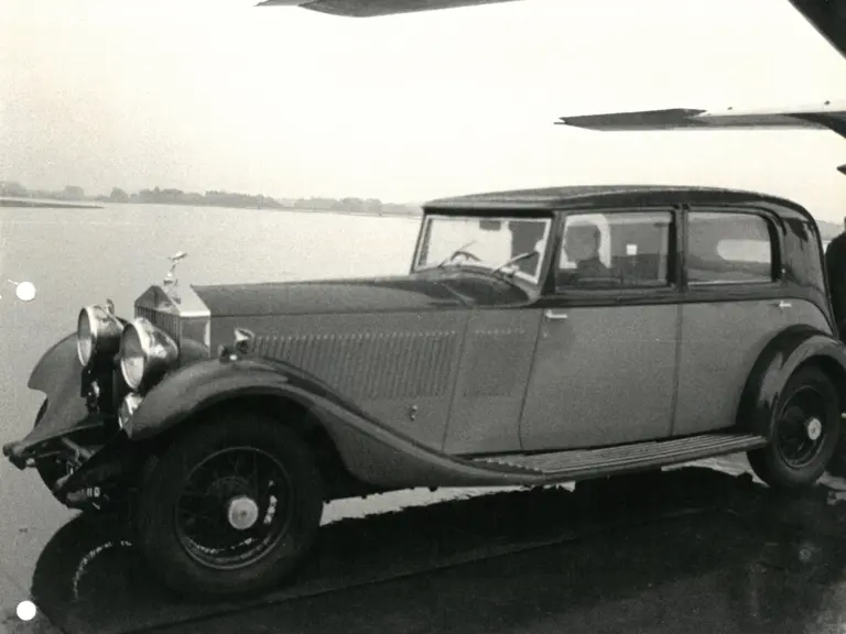 The Rolls-Royce was acquired by a British RAF officer stationed in Canada; from there it travelled with its owner back to England.