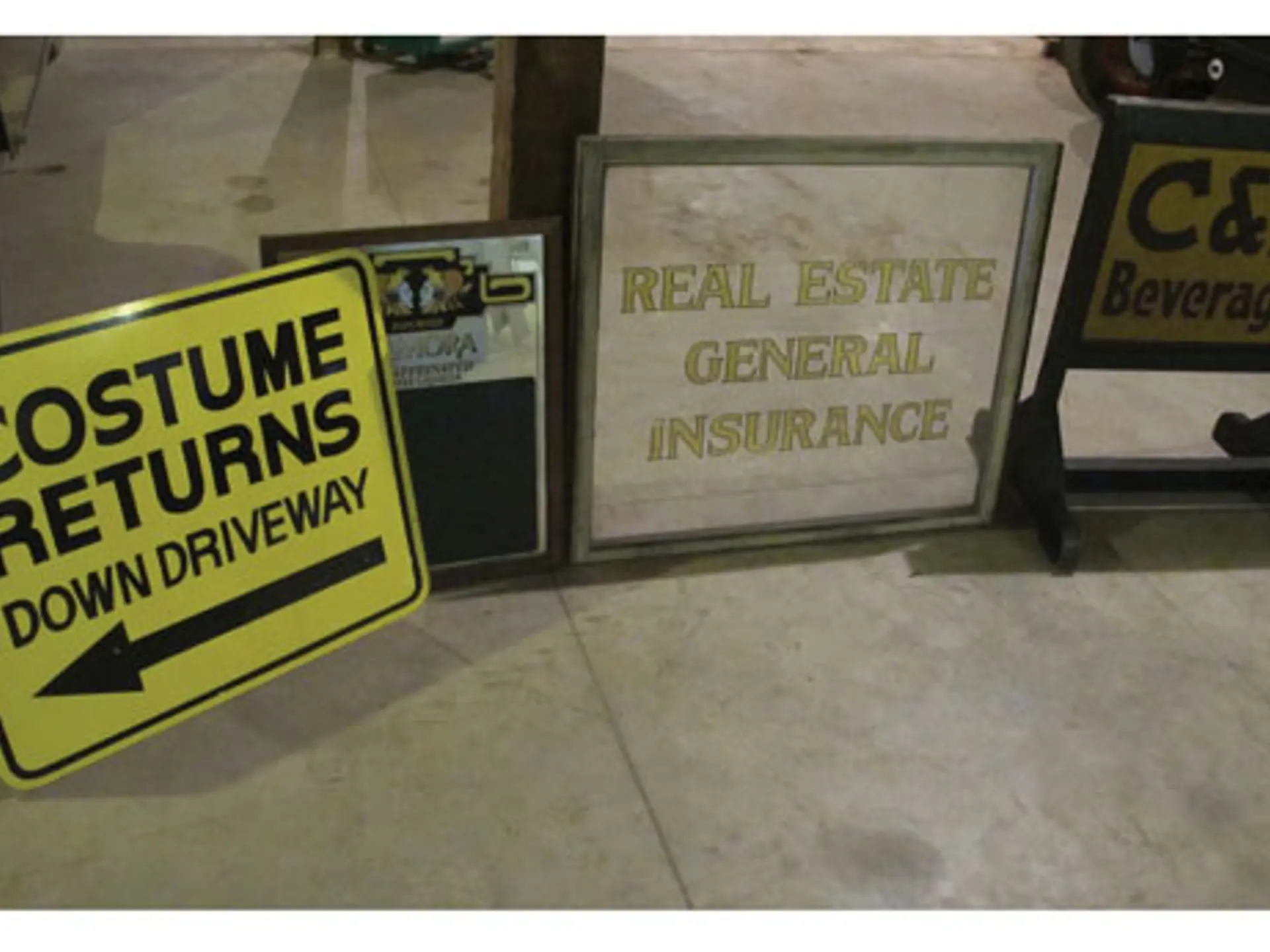 Four Miscellaneous Signs | The Bennett Collection | RM Sotheby's