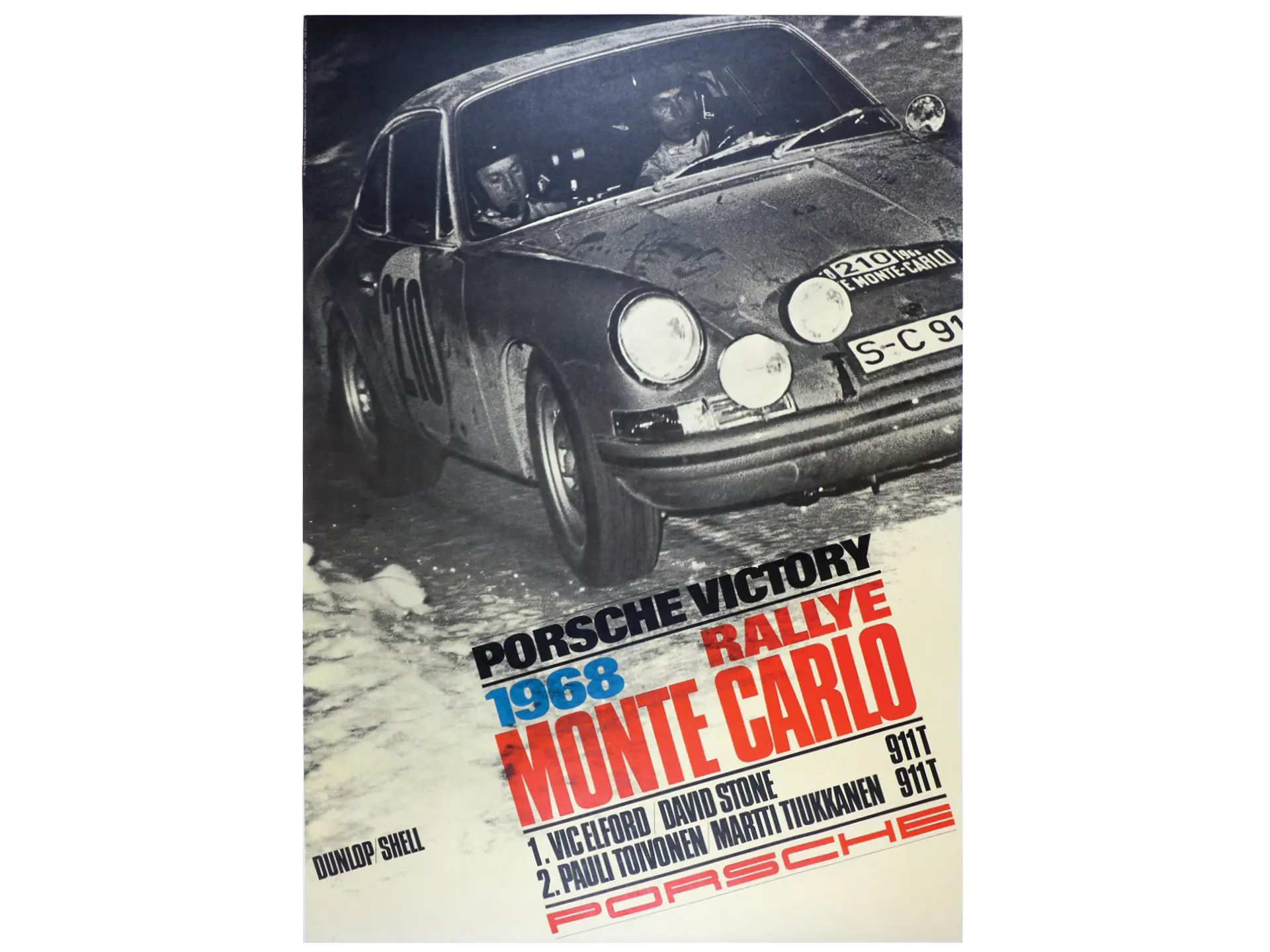 Porsche Victory, Rallye Monte Carlo, 1968 | Classic & Rare Porsche