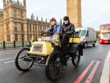Pictured on the 2021 London to Brighton Veteran Car Run.