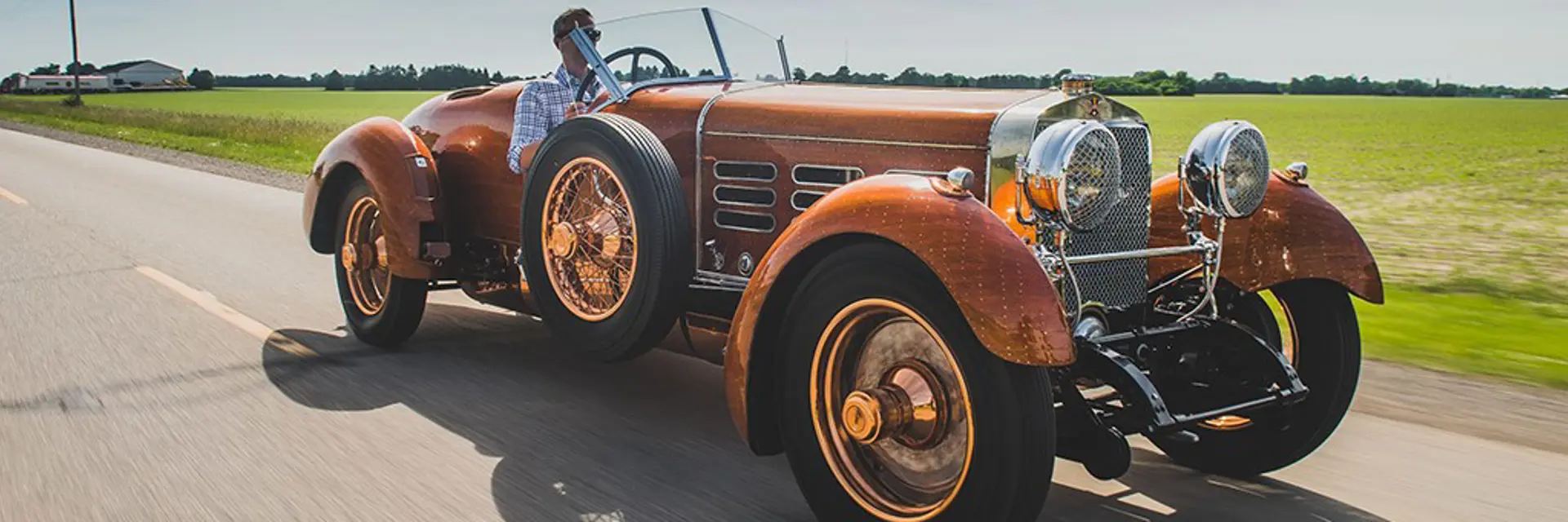 1924 HispanoSuiza H6C Tulipwood Torpedo by NieuportAstra offered at RM Sothebys Monterey live auction 2022