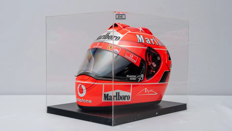 2005 Michael Schumacher Schuberth Motorcycle Helmet | Full