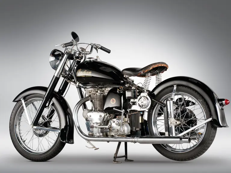 1949 Indian Scout Motorcycle The Milhous Collection RM Sotheby s