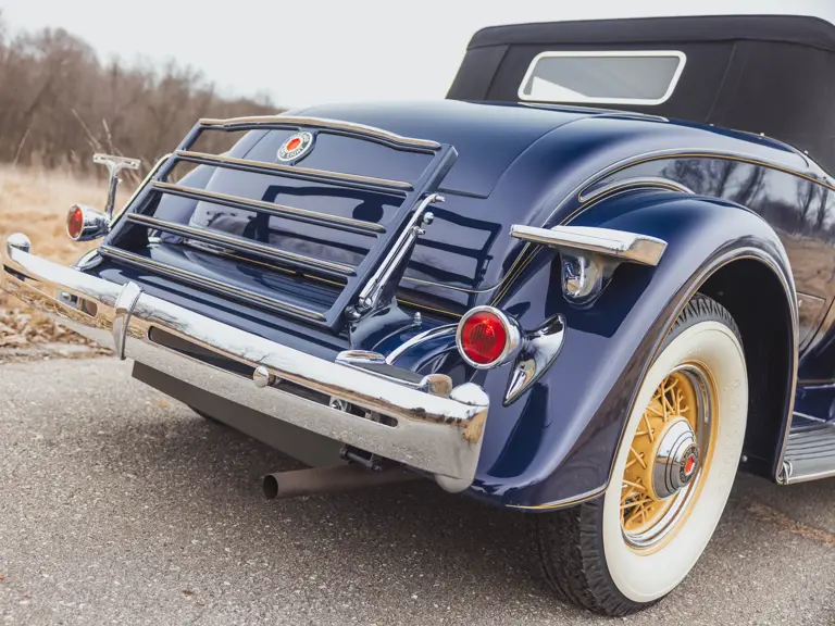 1934 Packard Super Eight Coupe Roadster | Photo: Ted Pieper - @vconceptsllc