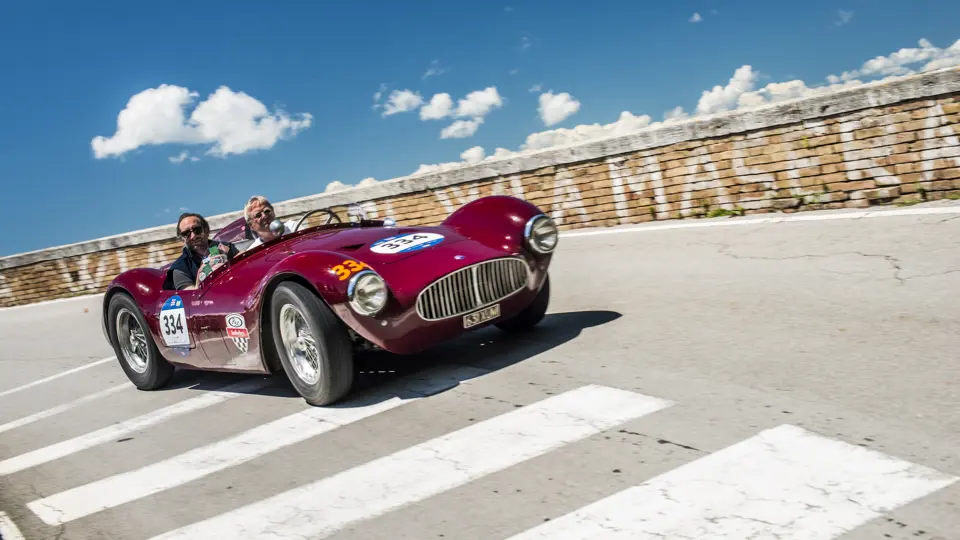 The A6 GCS as seen on the 2018 Mille Miglia.