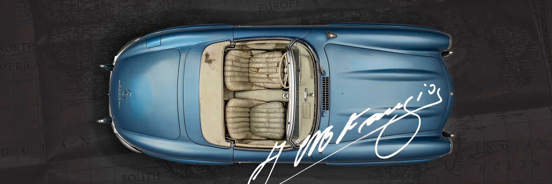 The Fangio 1958 Mercedes-Benz 300 SL Roadster